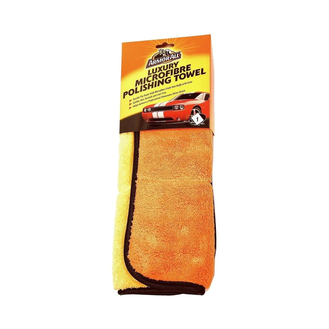 Armor All Luxury Microfibre Polishing Towel – Showroom Shine, Every Time