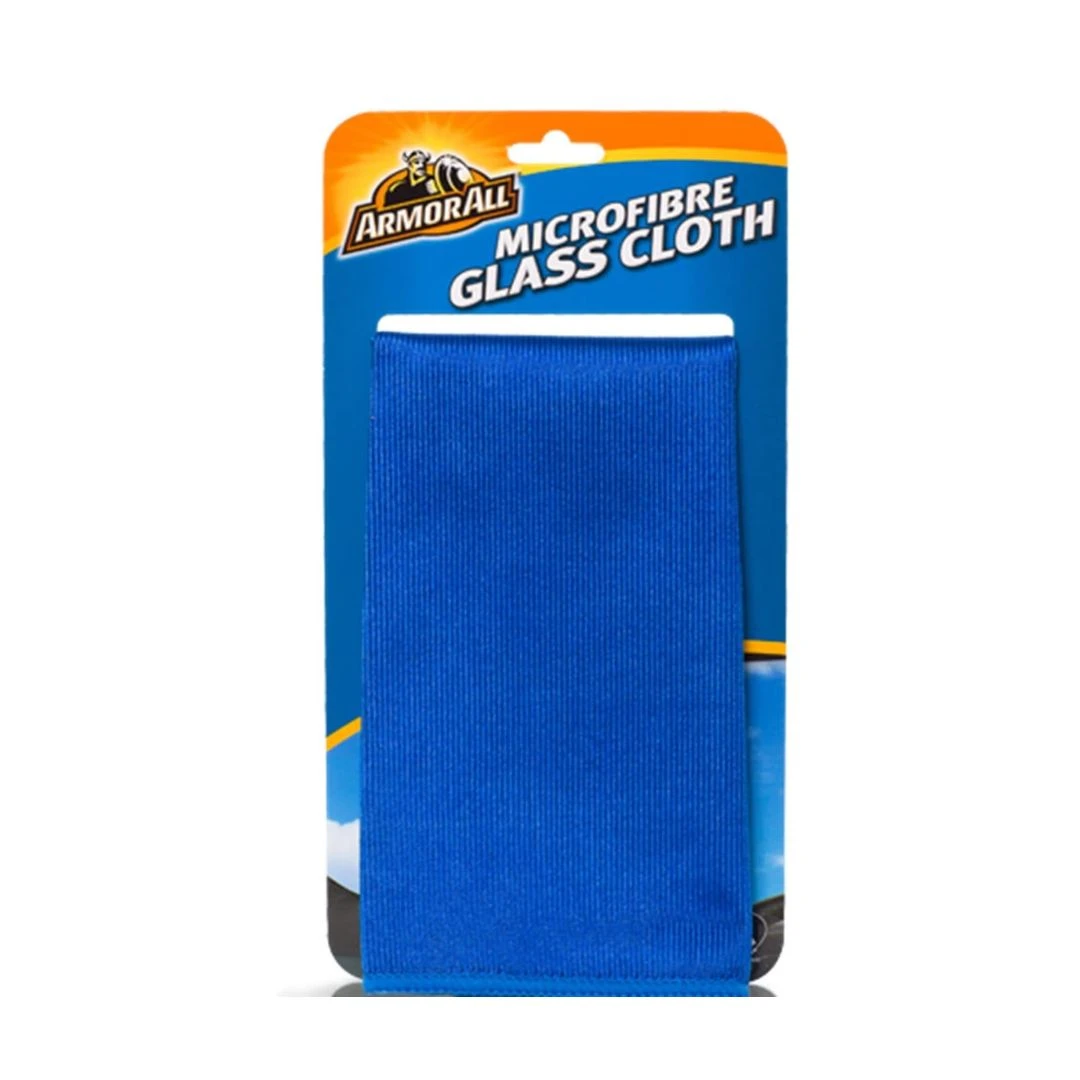 Armor All Microfibre Glass Cloth – Crystal Clear Windows in One Wipe
