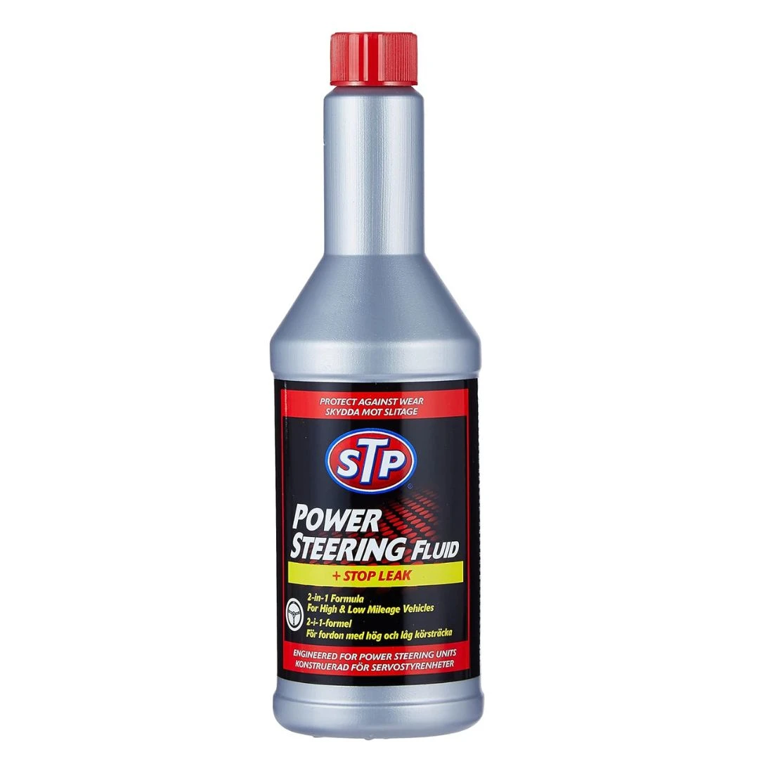 STP Power Steering Stop Leak Fluid – 350ml Stops Leaks & Restores Performance