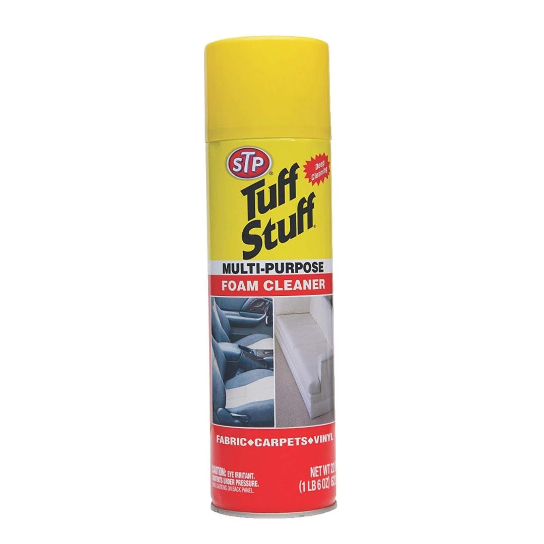 STP Tuff Stuff Multi-Purpose Foam Cleaner – 600ml Deep Cleaning for Car & Home