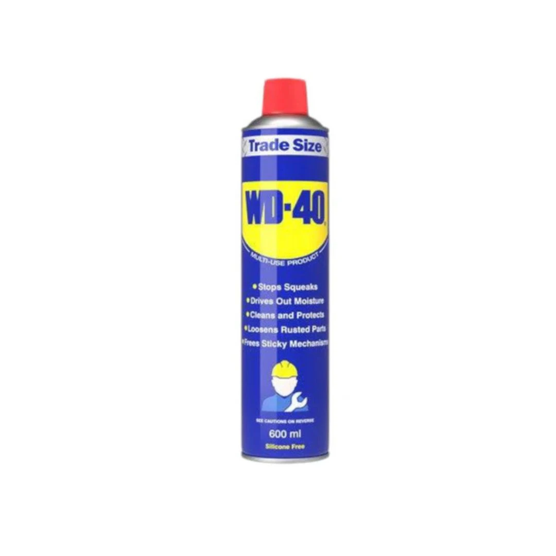 WD-40 600ml Workshop Essential - Stops Squeaks, Removes Rust, Frees Parts