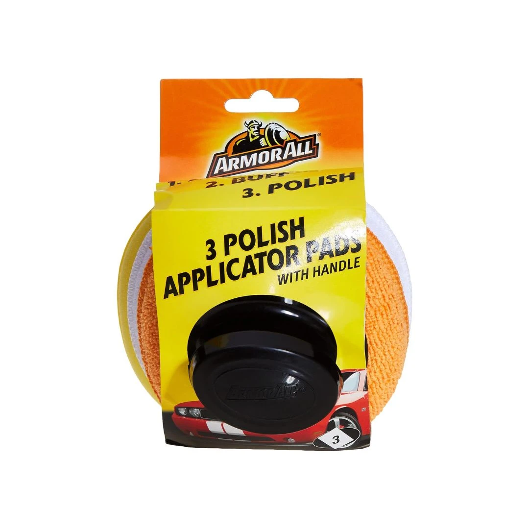 Armor All Car Polish Applicator Pad with Handle Professional results made easy