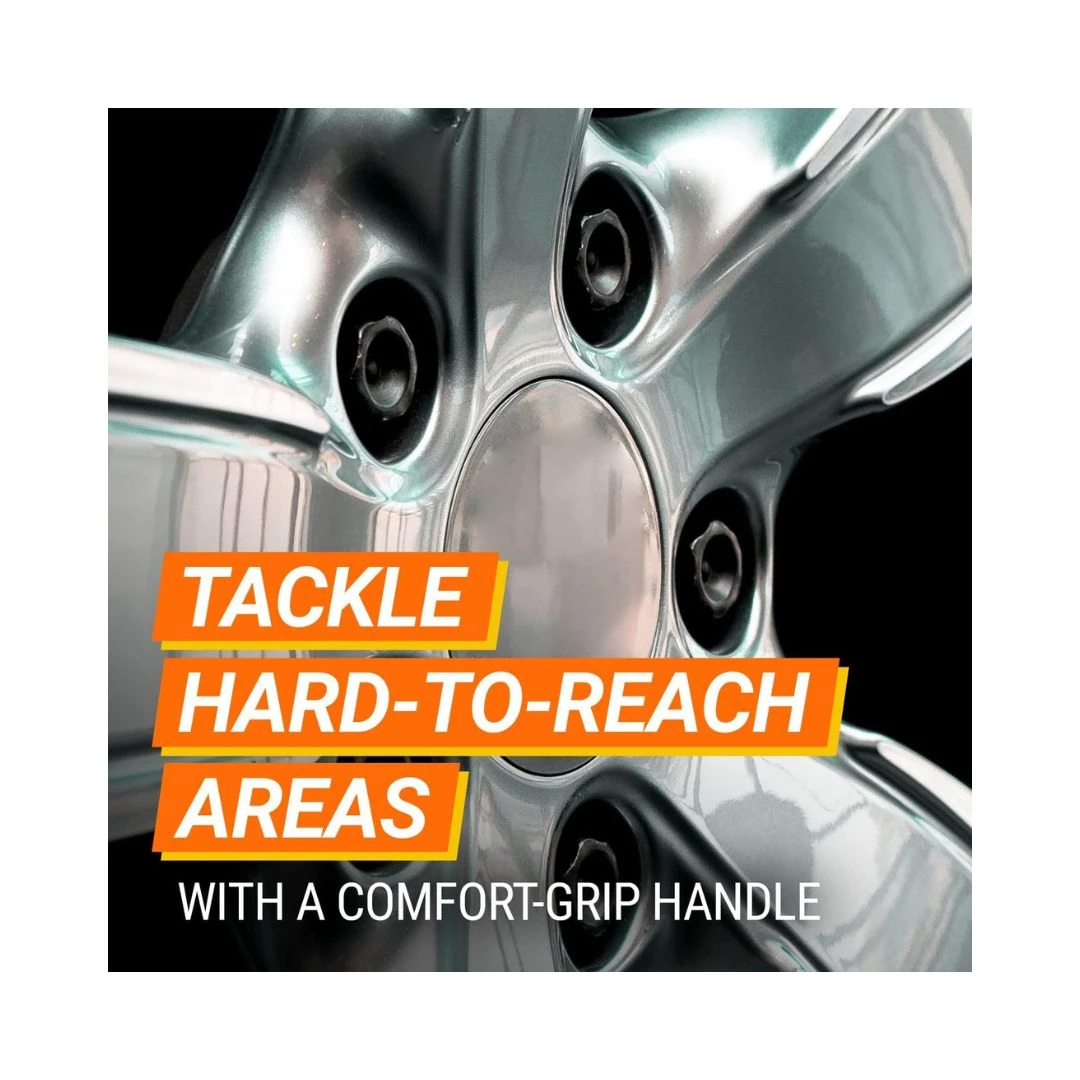 Armor All Luxury Alloy Wheel Brush Deep Cleaning for Your Wheels Without Scratching 2