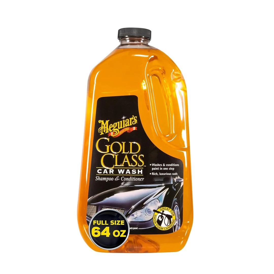 Meguiar’s Gold Class Car Wash Shampoo & Conditioner (1.89L) – The Ultimate Gentle Yet Effective Clean