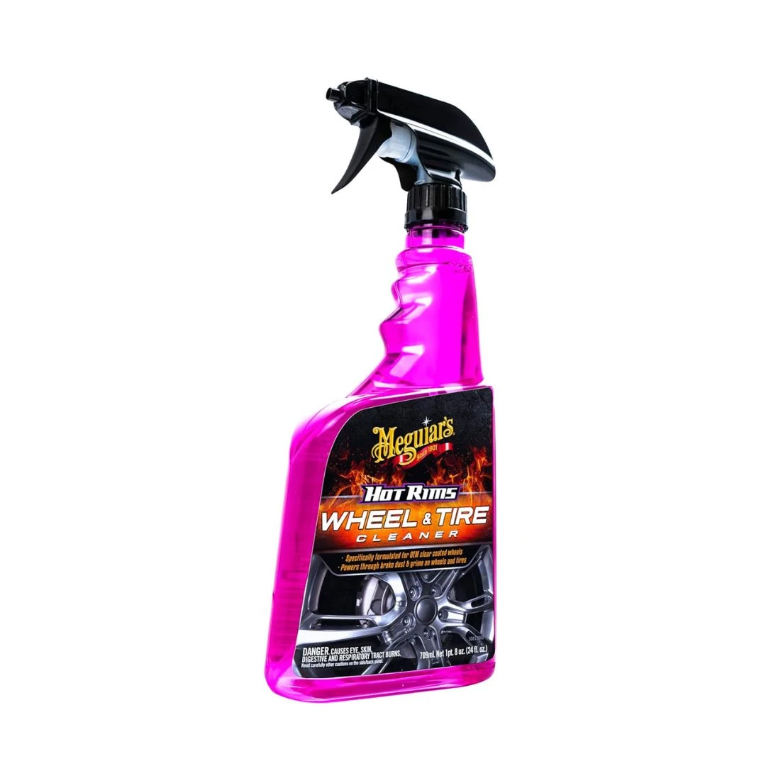 Meguiar’s Hot Rims All Wheel Cleaner (710ml) – Blast Away Brake Dust & Grime Meguiar’s Hot Rims All Wheel Cleaner (710ml) – Blast Away Brake Dust & Grime