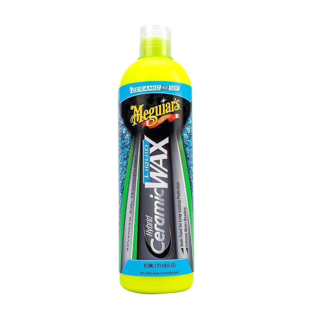 Meguiar’s Hybrid Ceramic Liquid Wax (16 oz) – Advanced Protection & Extreme Water Beading