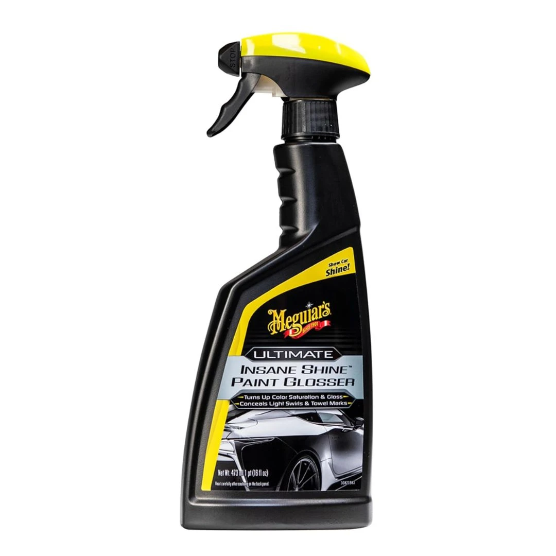 Meguiar's Ultimate Insane Shine Paint Glosser (16 oz) – Ultra-Gloss Boosting Spray Detailer