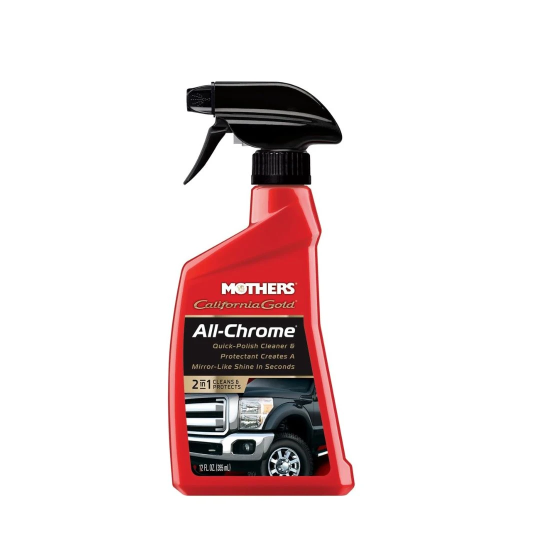 Mothers All Chrome Quick Polish & Cleaner (12oz355ml)