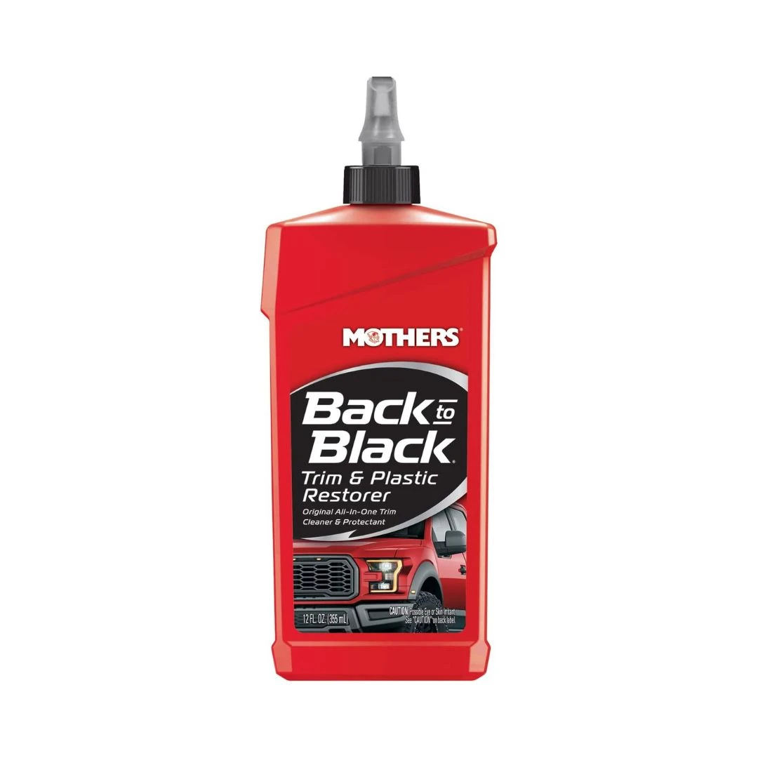 Mothers Back-to-Black Trim & Plastic Restorer (12oz355ml) Mothers Back-to-Black Trim & Plastic Restorer (12oz355ml)