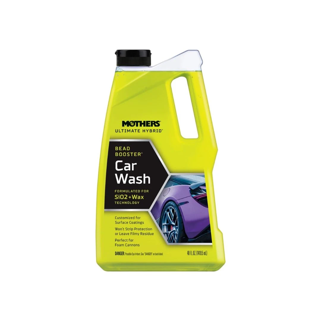 Mother's Ultimate Hybrid Car Wash & Bead Booster (48oz) – Clean + Protect in One Step