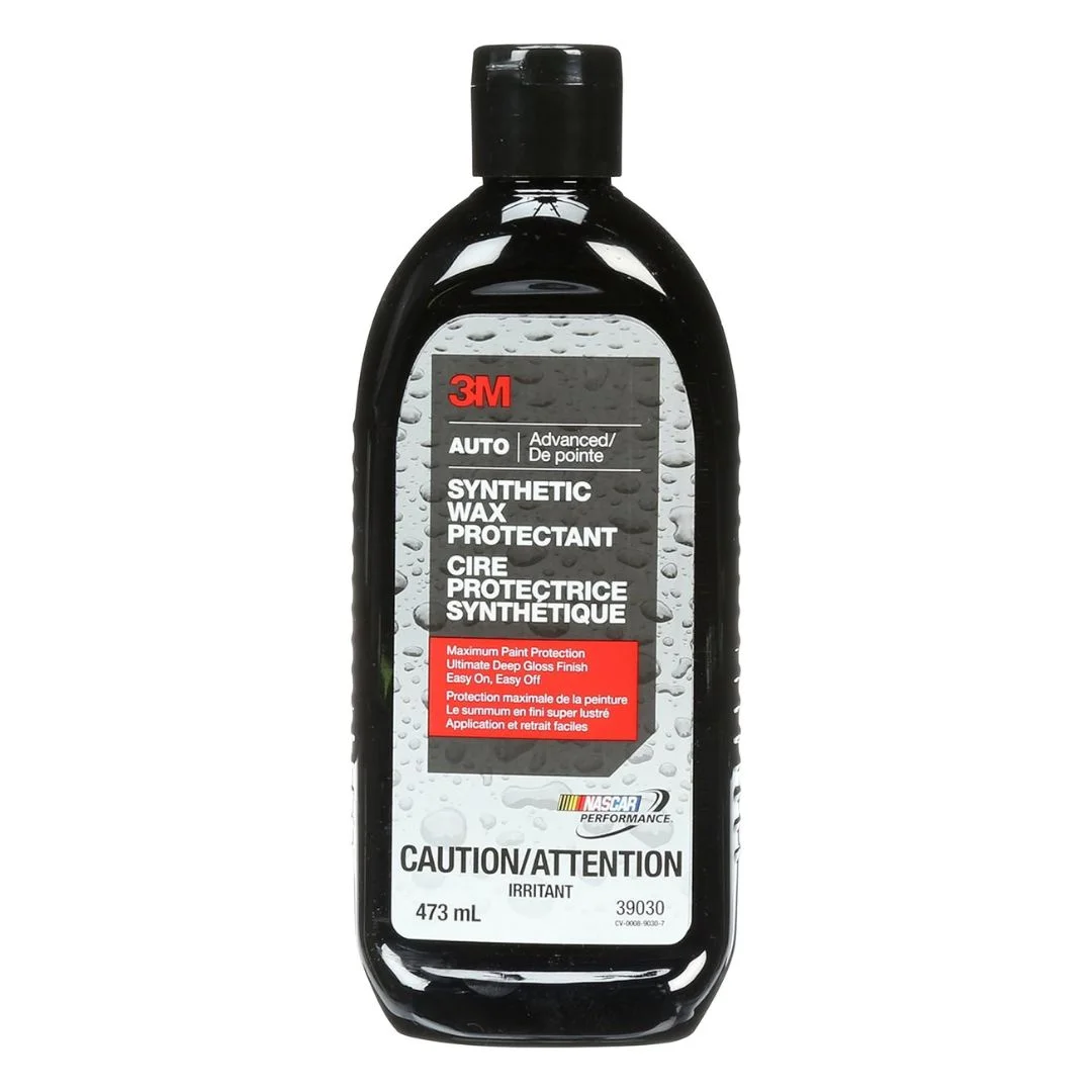 3M Synthetic Wax Protectant – 16 oz (PN39030) – Long-Lasting Paint Protection & Shine
