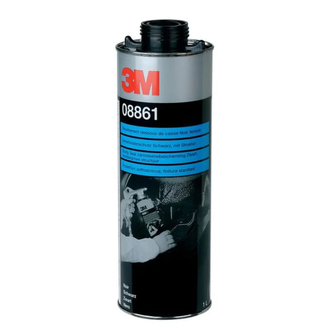 3M Underbody Coating Black – 1 Liter (PN 08861) Durable Rust & Corrosion Protection