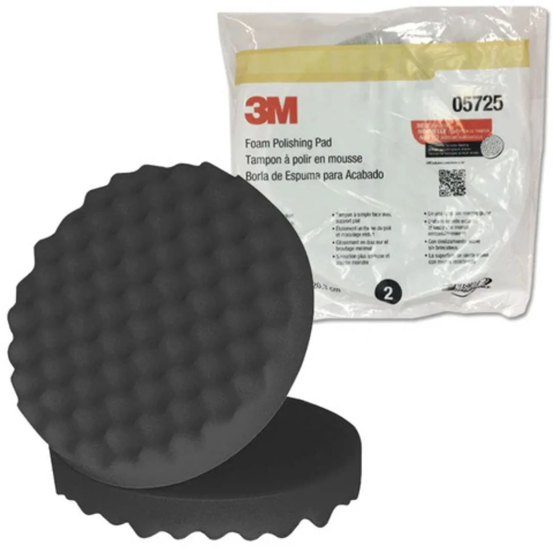 3M™ Perfect-It™ Black Dotted Foam Polishing Pad – 8 (PN 05725) – 2PCSBag Ultra-Fine Finishing