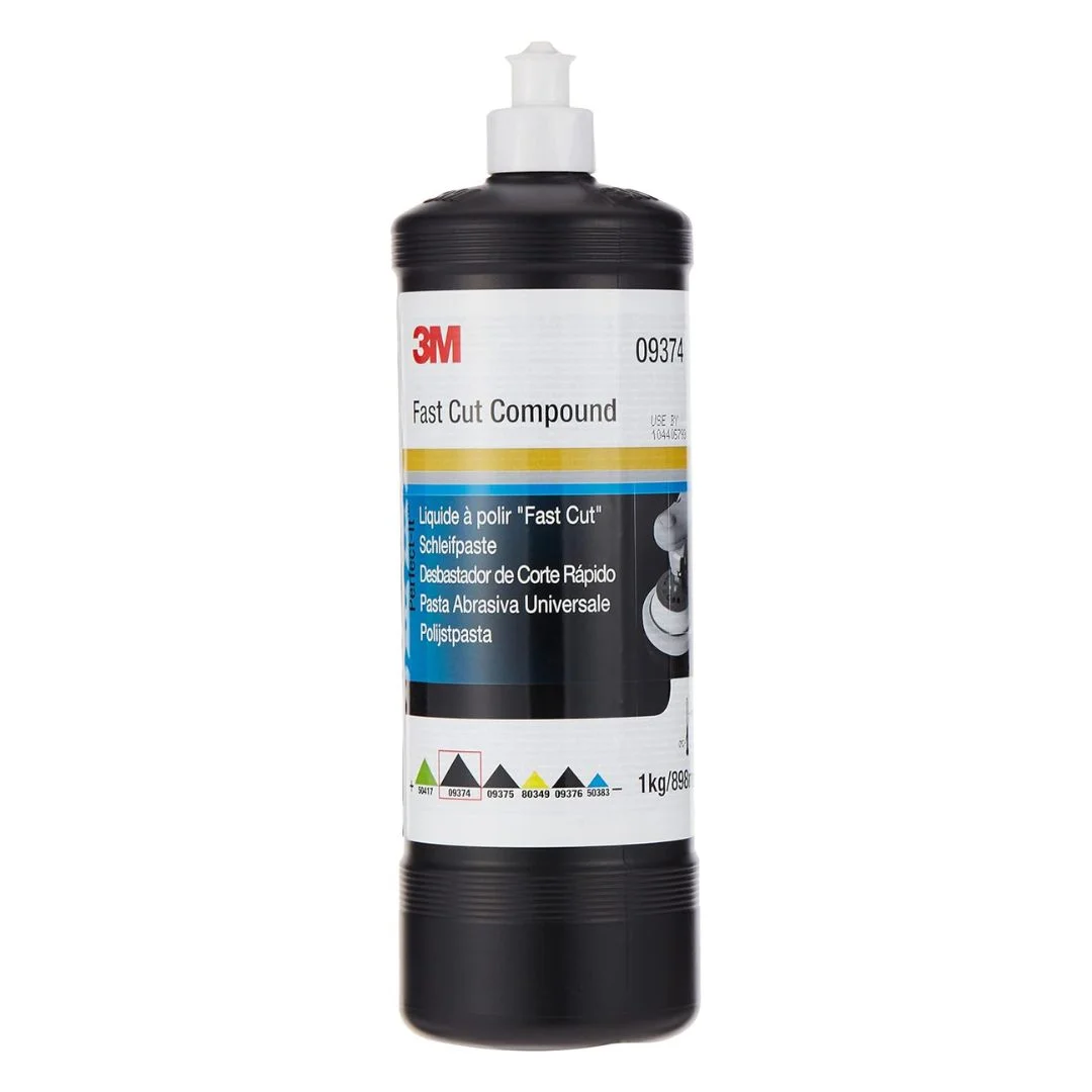 3M™ Perfect-It™ Fast Cut Compound – 1kg (PN 09374) Professional-Grade Cutting Compound for Aggressive Paint Correction