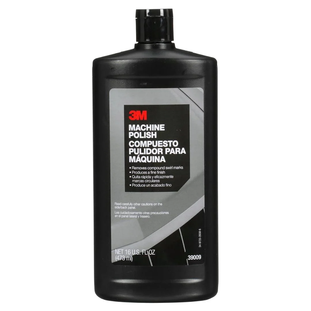 3M™ Perfect-It™ II Machine Polish – 16 fl oz (PN 39009) Professional Finishing Polish for Showcar Shine