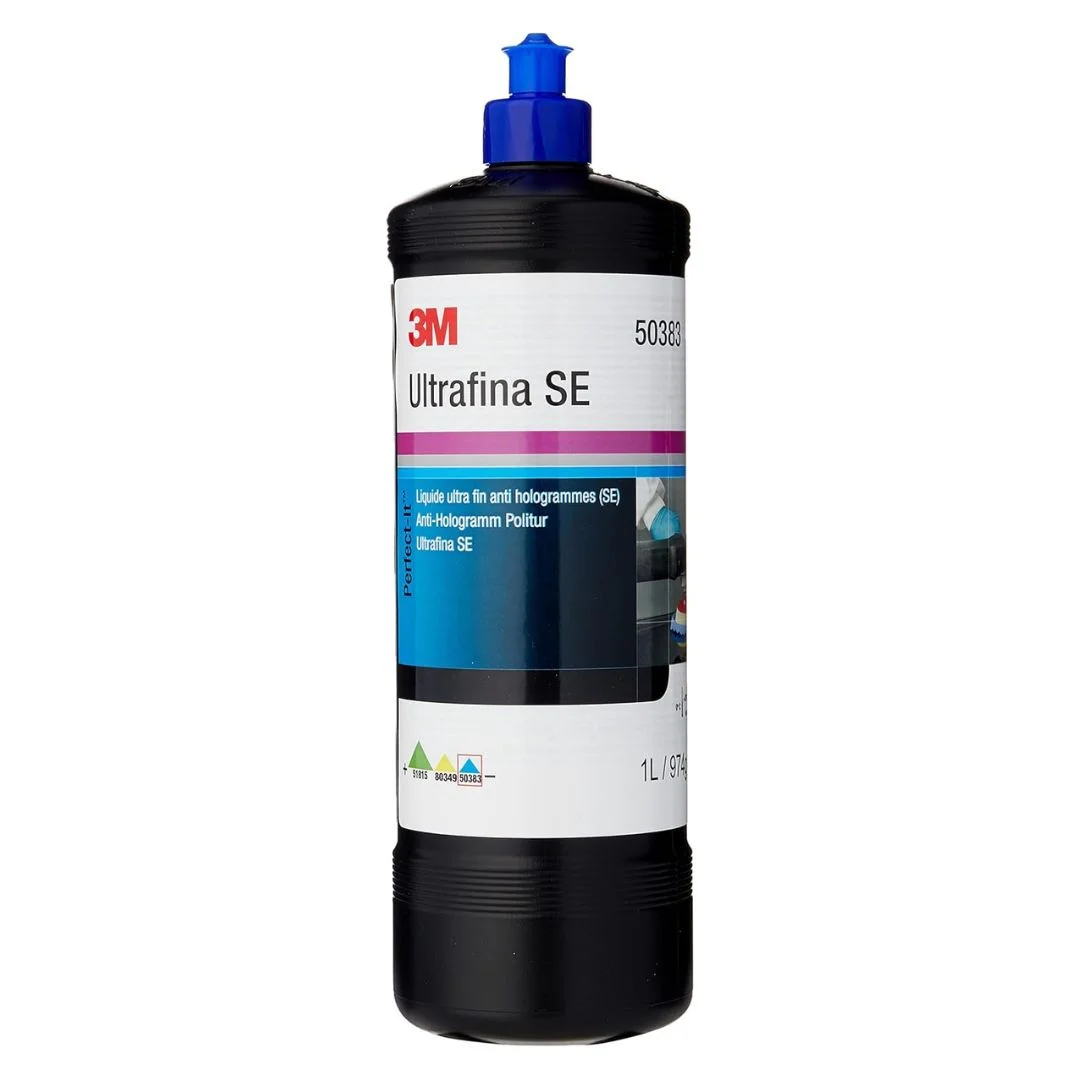 3M™ Perfect-It™ III Ultra Fina SE Polish – 1L (PN 50383) Ultimate Ultra-Fine Finishing Polish for Mirror-Like Results