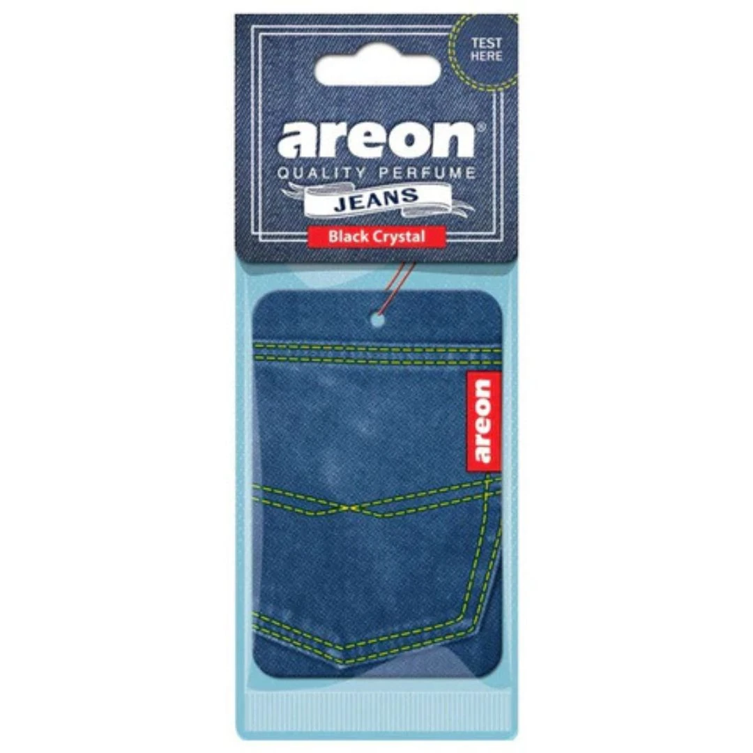 AREON Jeans X (Pack of 3) – Triple Scent Experience for Your Car