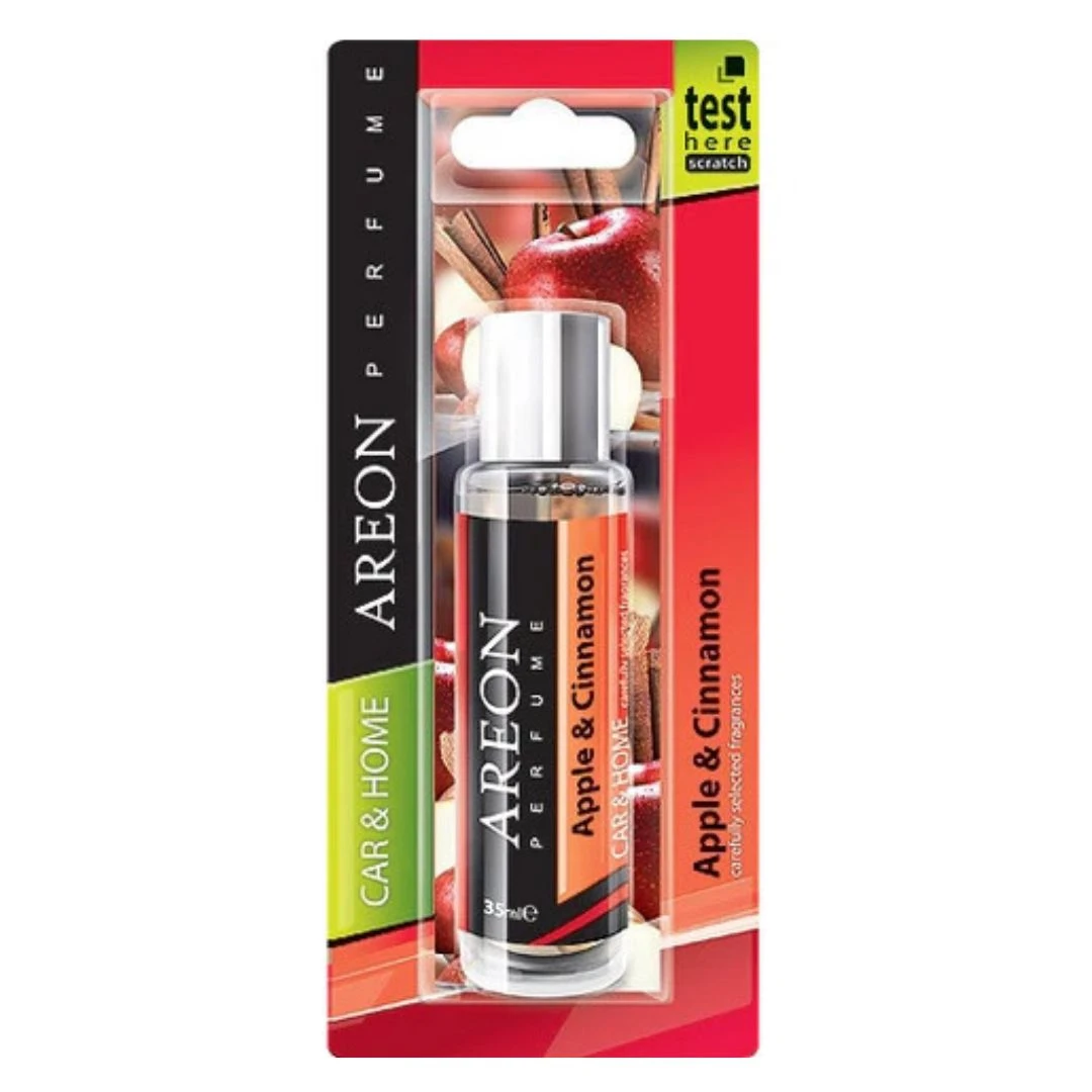 Areon Apple & Cinnamon Perfume (350ml) Warm & Inviting Car Air Freshener