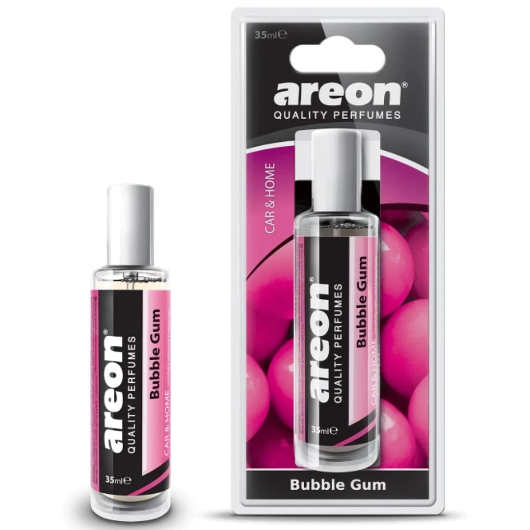 Areon Bubble Gum Perfume (350ml) Sweet & Playful Car Air Freshener