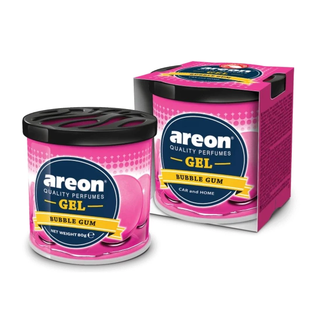 Areon Gel Can (Bubble Gum) – Premium Car Air Freshener with Long-Lasting Fragrance Areon Gel Can (Bubble Gum) – Premium Car Air Freshener with Long-Lasting Fragrance