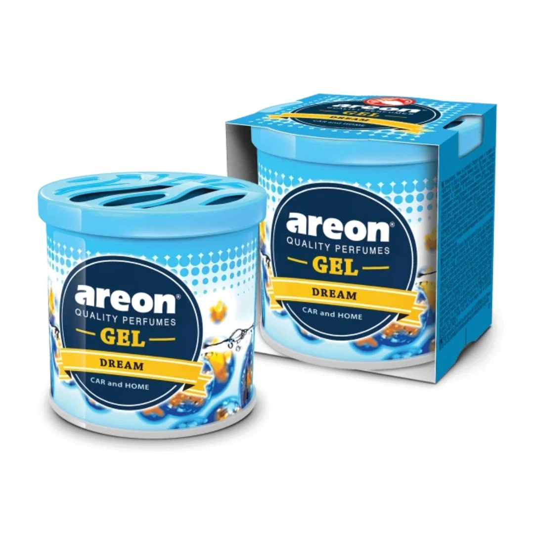 Areon Gel Can (Dream) – Premium Car Air Freshener with Long-Lasting Fragrance