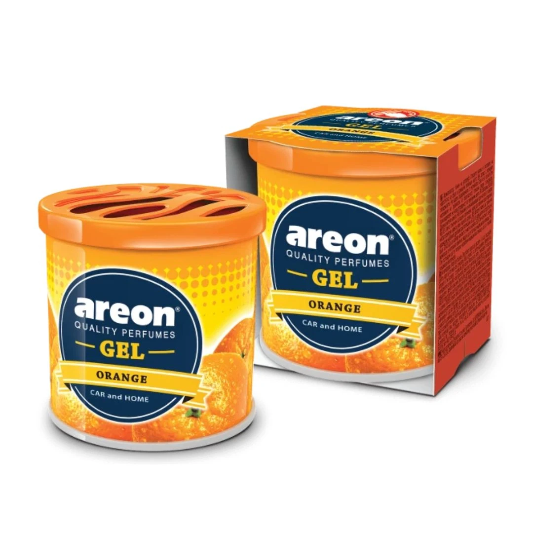 Areon Gel Can (Orrange) – Premium Car Air Freshener with Long-Lasting Fragrance