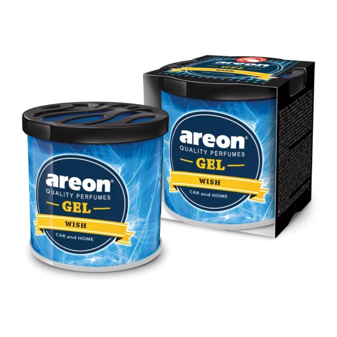 Areon Gel Can (Wish) – Premium Car Air Freshener with Long-Lasting Fragrance