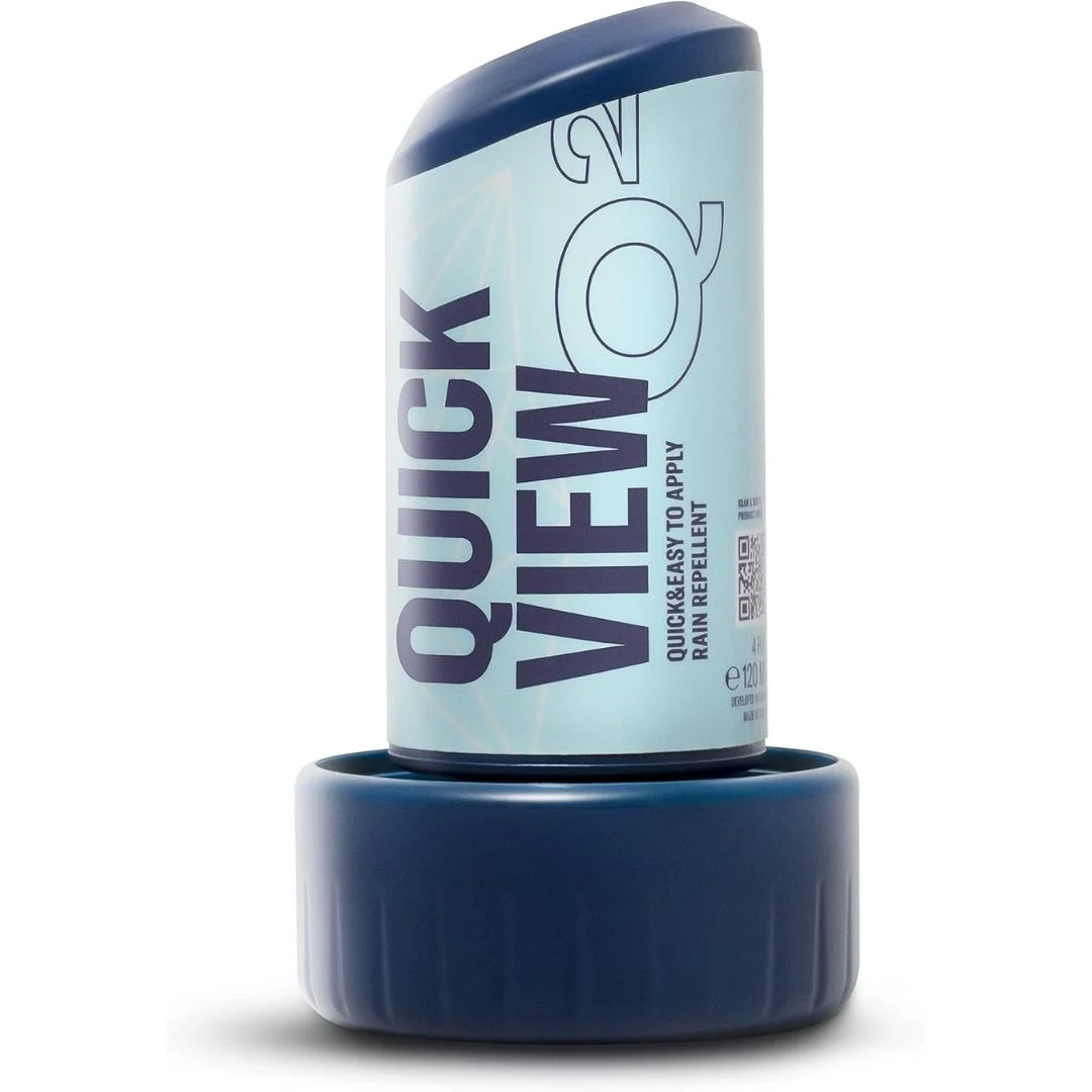 Gyeon Q² QuickView – 120ml High-Performance Glass & Surface Cleaner with Anti-Static Protection