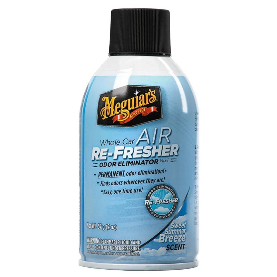Meguiar’s Air Refresher – Summer Breeze (2 oz) G16602 Crisp, Clean Cabin Fragrance Meguiar's Air Refresher - Summer Breeze (2 oz) G16602 Crisp, Clean Cabin Fragrance