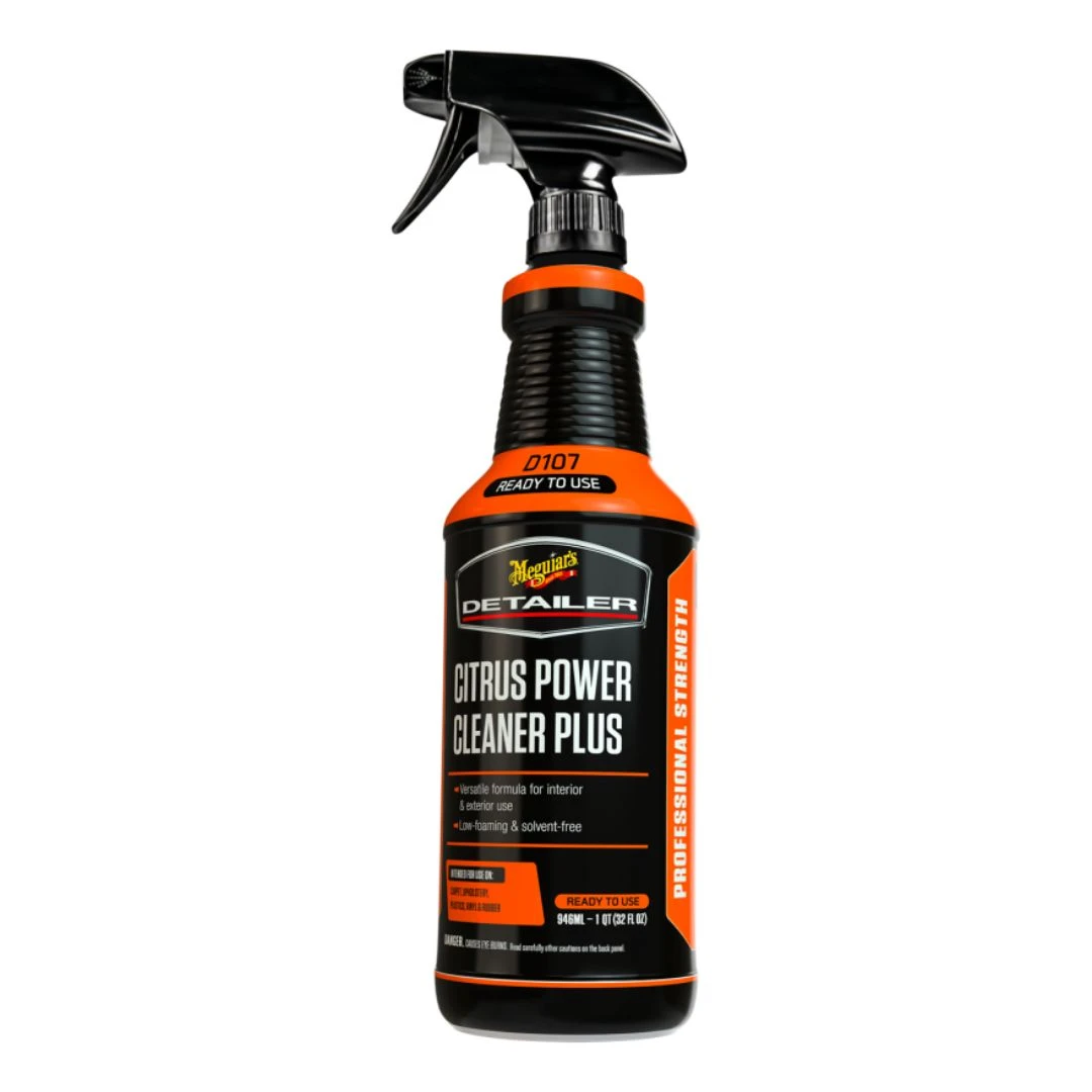 Meguiar’s Citrus Power Cleaner PLUS (32 oz) DRTU10732 – Heavy-Duty Degreaser with Bio-Based Cleaning Power