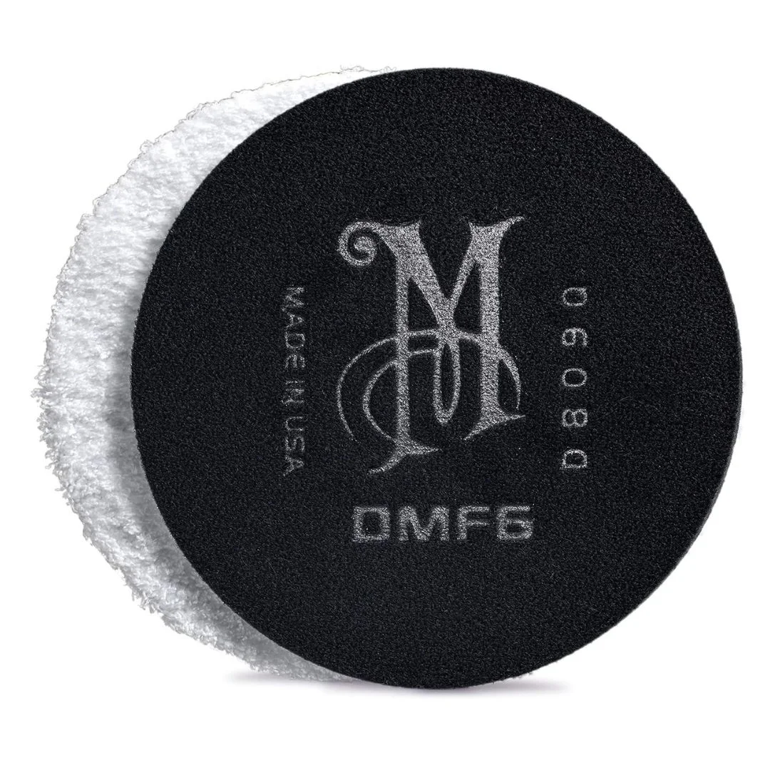 Meguiar's DA Microfiber Finishing Pad 6 (DMF6) Premium Final-Polish Pad for Showcar Results Professional-Grade Finishing for Flawless Paint 1