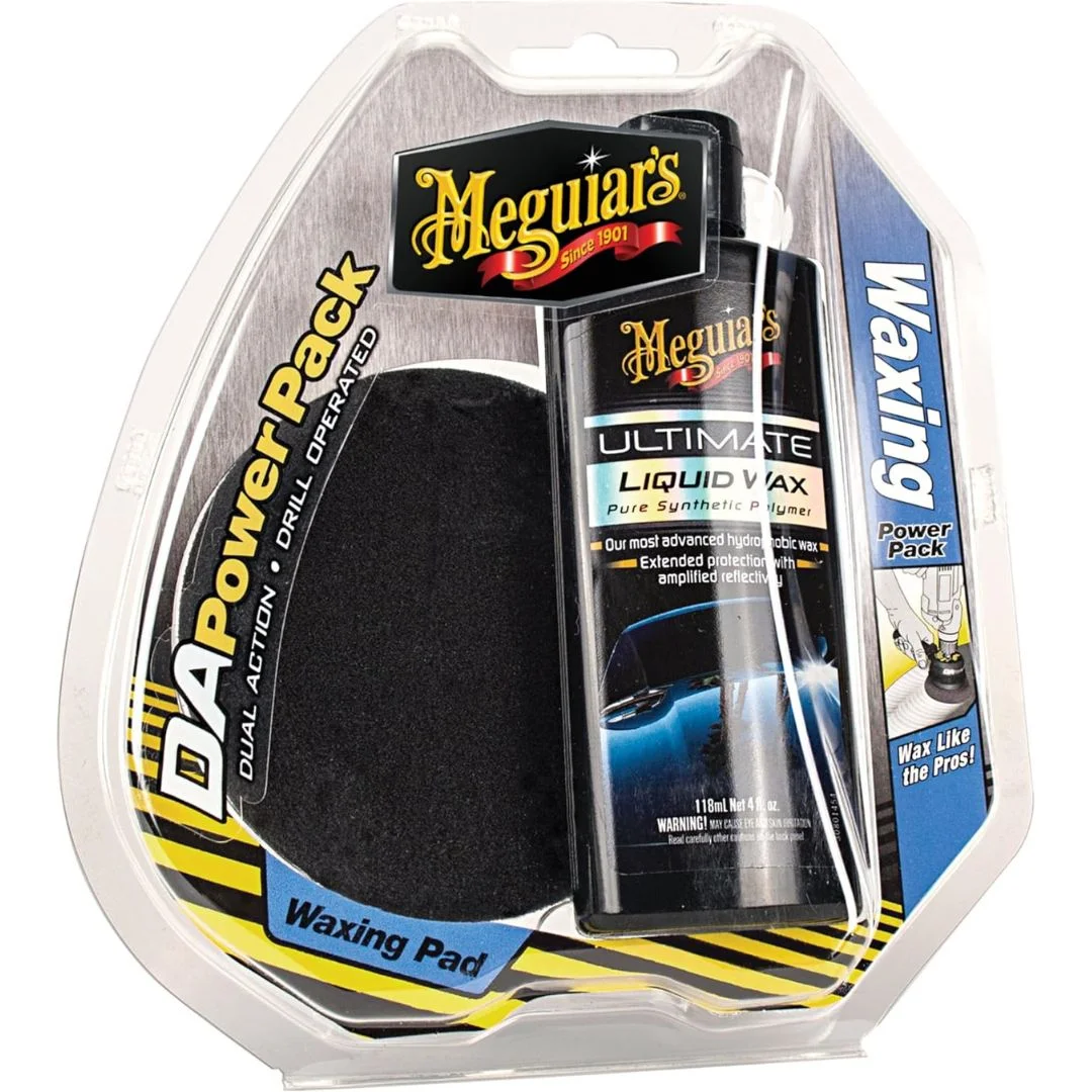 Meguiar’s DA Polishing Power Pack (1 each) G3503INT – Complete Dual-Action Polishing System