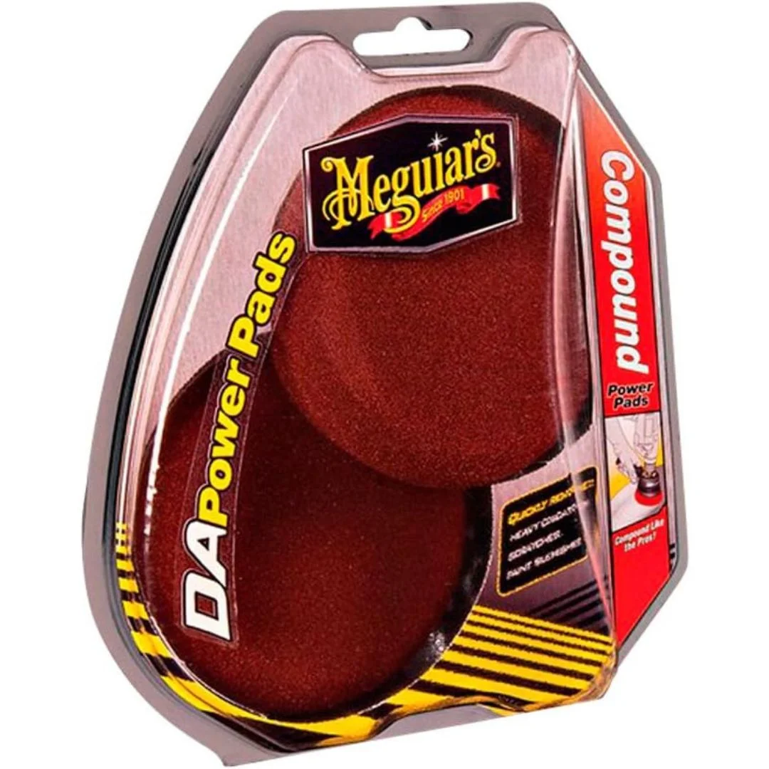 Meguiar’s DA Power System Cutting Pad Pack – Int (2 Pads) G3507INT Professional Grade Cutting Pads for Dual-Action Polishers Meguiar's DA Power System Cutting Pad Pack - Int (2 Pads) G3507INT Professional Grade Cutting Pads for Dual-Action Polishers