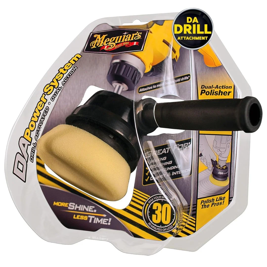 Meguiar’s DA Power System – International (1 each) G3500INT – Professional Dual-Action Polishing Kit