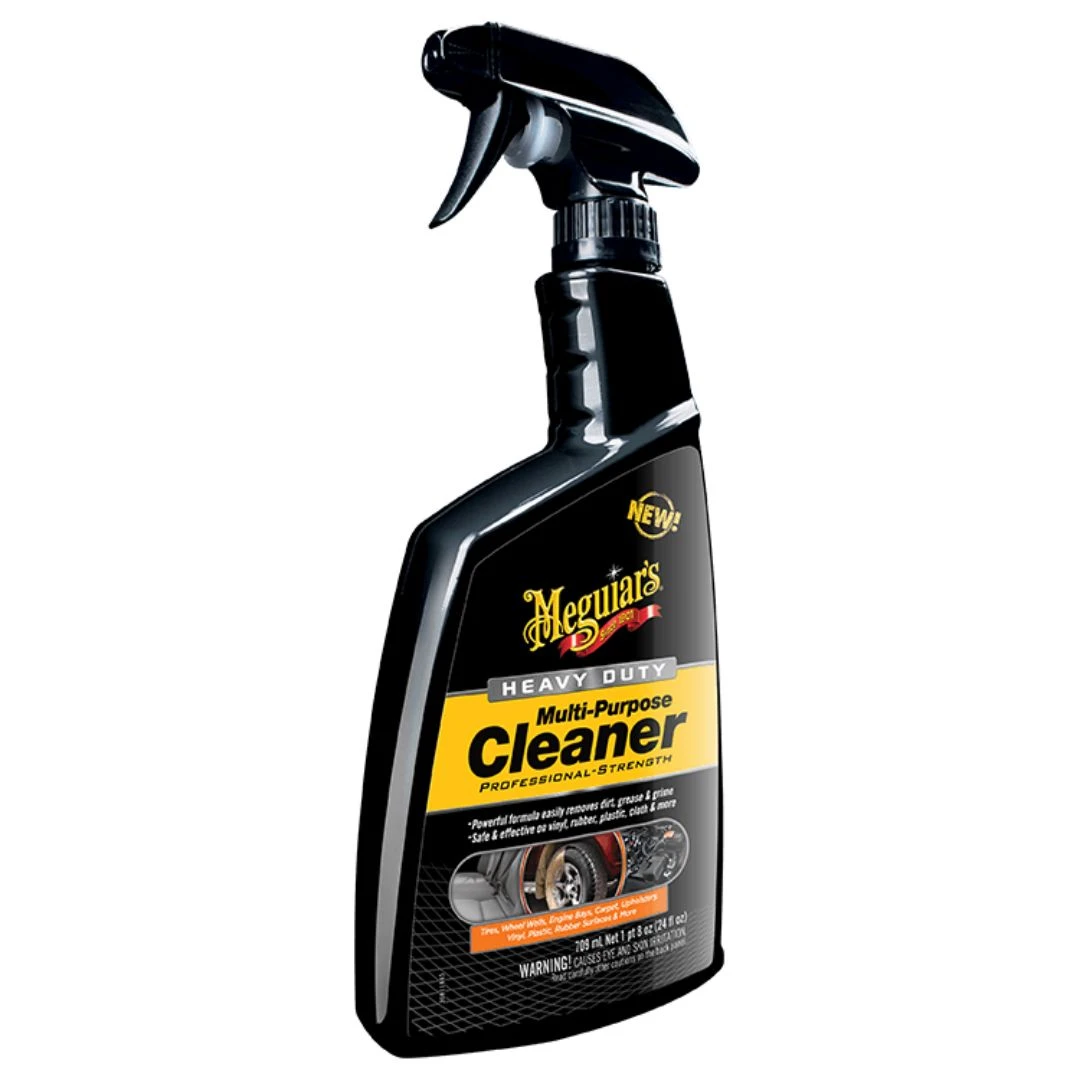 Meguiar’s Heavy Duty Multi-Purpose Cleaner (24 oz) G180224 – Industrial Strength Degreaser & Surface Prep