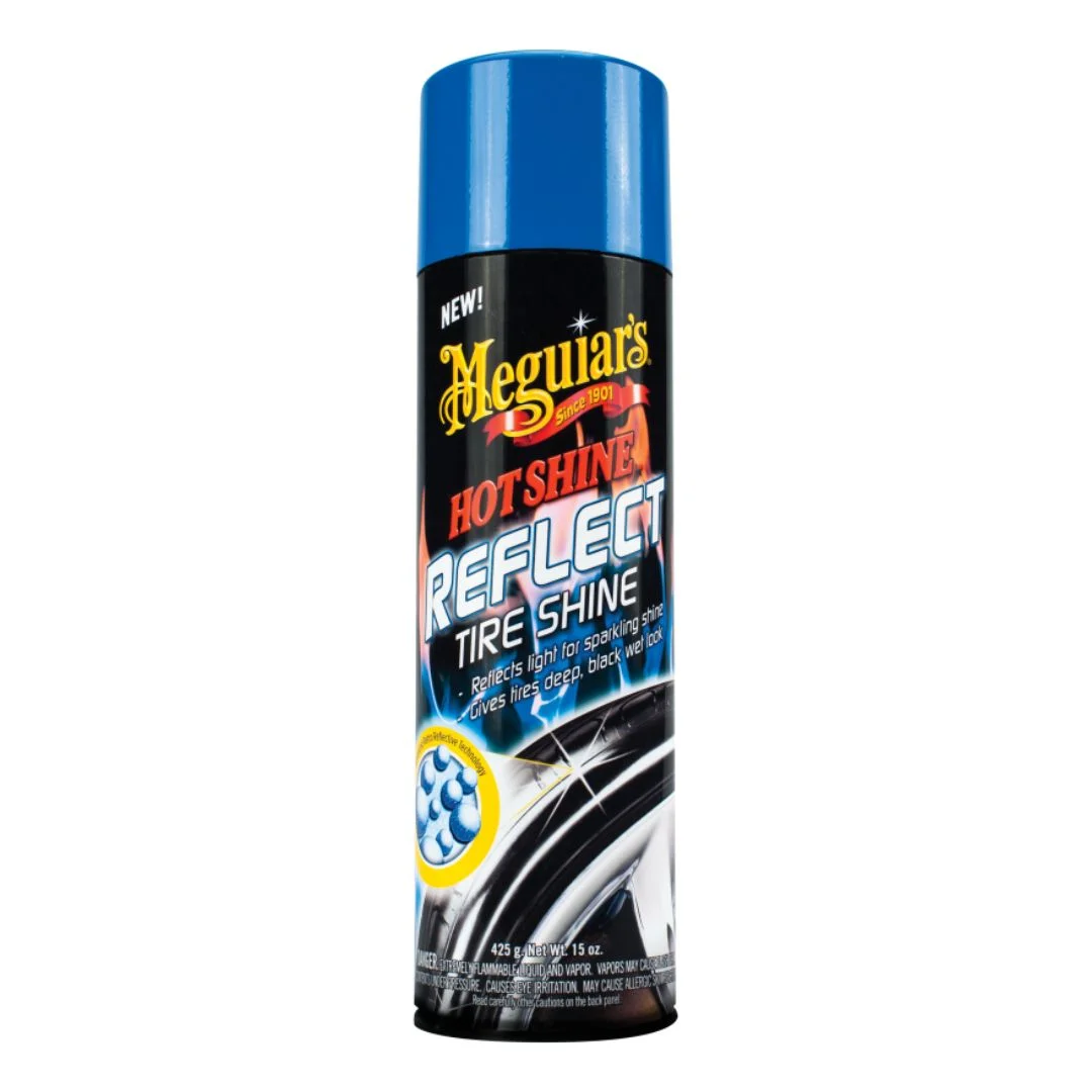 Meguiar’s Hot Shine Reflect (15 oz) G18715 – Ultra-Gloss Tire Coating with Mirror-Like Shine Meguiar's Hot Shine Reflect (15 oz) G18715 – Ultra-Gloss Tire Coating with Mirror-Like Shine