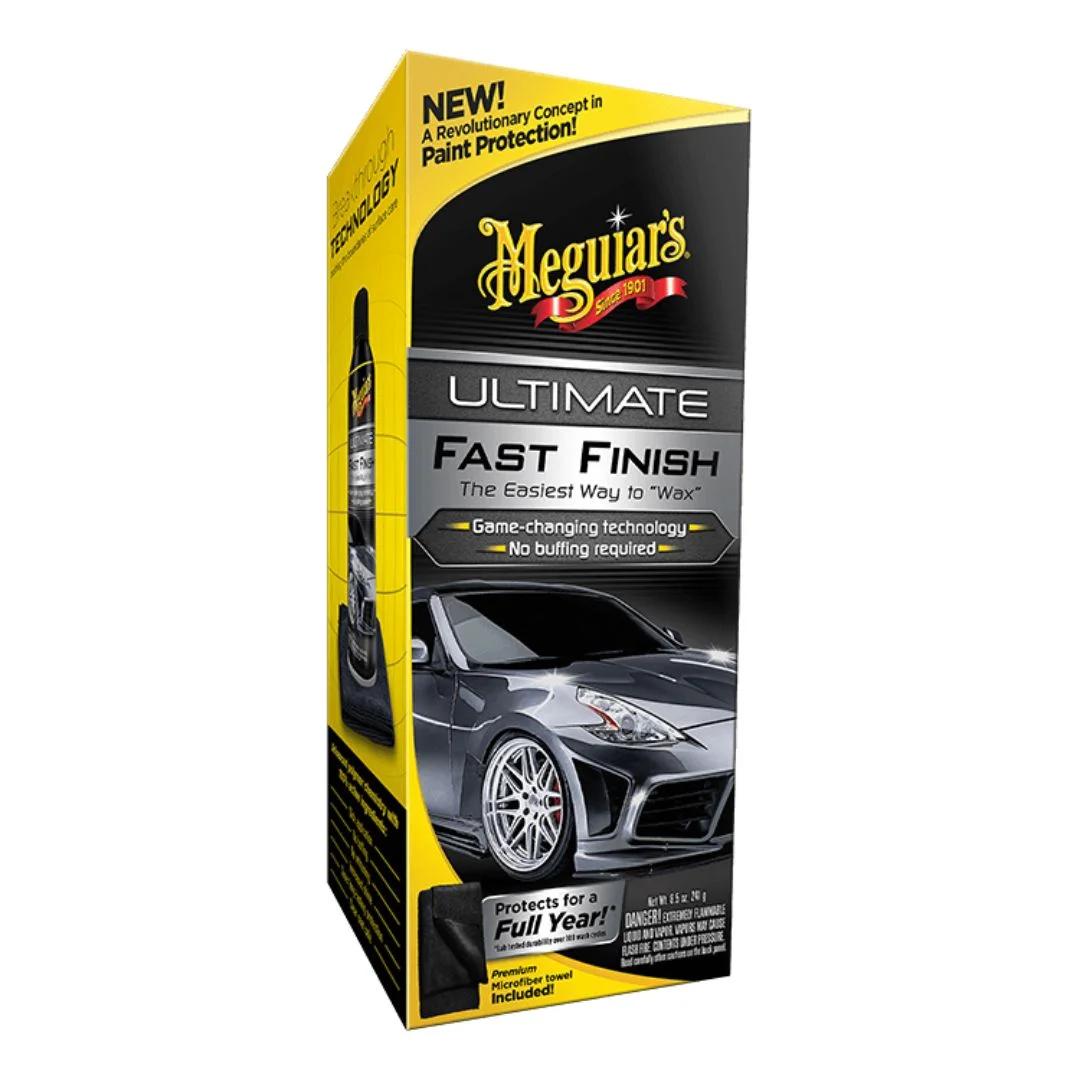 Meguiar's Ultimate Fast Finish (241g) G18309 – Spray-On Polymer Sealant with 1-Year Protection