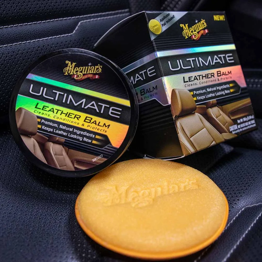 Meguiar's Ultimate Leather Balm (5 oz) G18905EU – Premium Leather Conditioner & Protector 1
