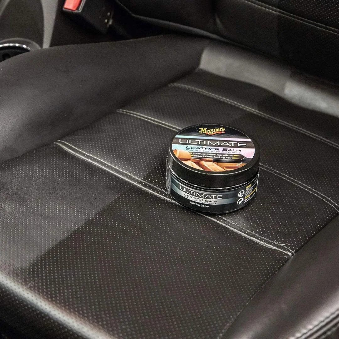 Meguiar's Ultimate Leather Balm (5 oz) G18905EU – Premium Leather Conditioner & Protector 3