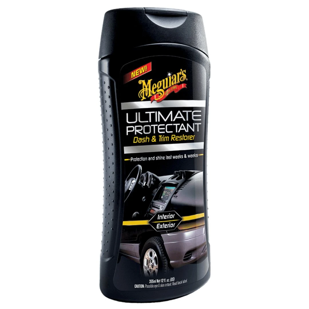 Meguiar’s Ultimate Protectant Dash & Trim Restorer (12 oz) G14512 – Premium UV Protection with Natural Matte Finish