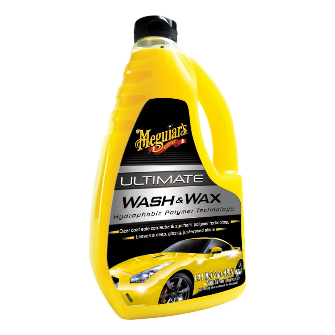 Meguiar's Ultimate Wash & Wax (48 oz) G17748 – 2-in-1 Cleansing & Protection