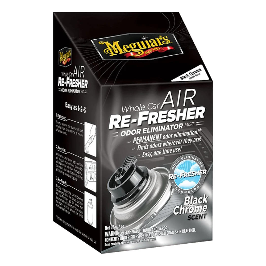 Meguiar's Whole Car Air Refresher - Black Chrome (2 oz) G181302