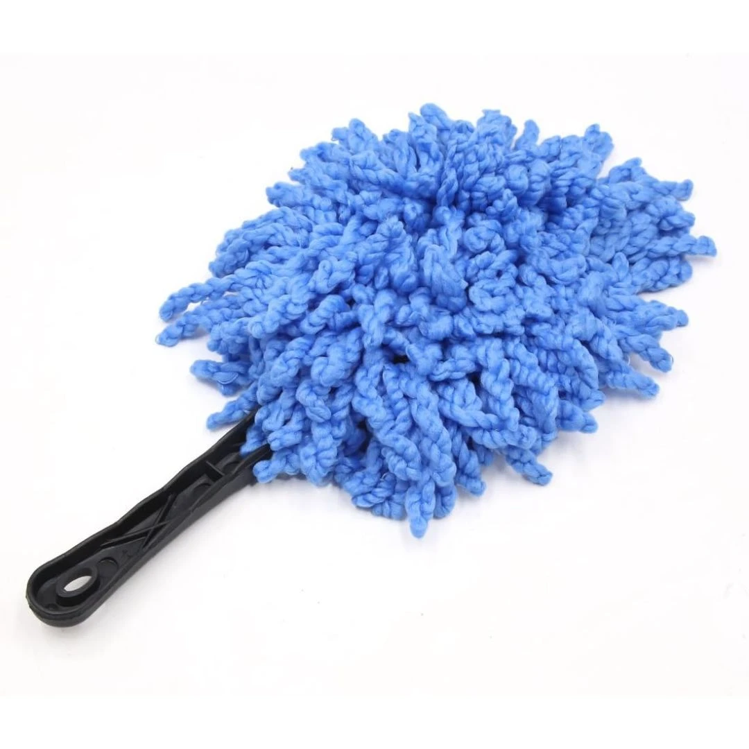 Compact Auto Wash Brush with Small Handle – Soft Bristles for Safe Car Washing Perfect for Detailing, Wheels & Tight Spaces