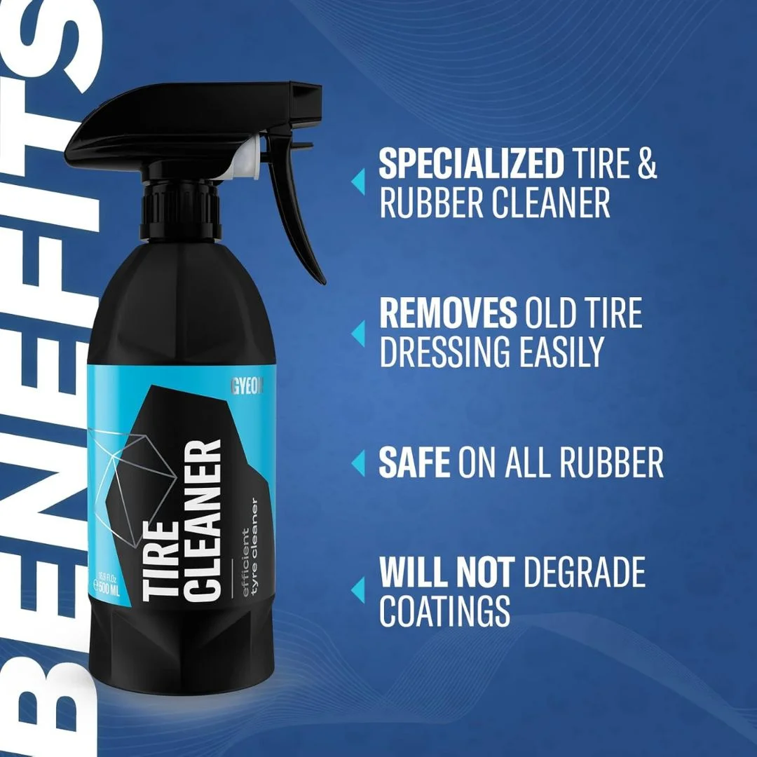 Gyeon Q²M Tire Cleaner – Intensive Rubber & Tire Cleaner (1000 ml 1L) 2